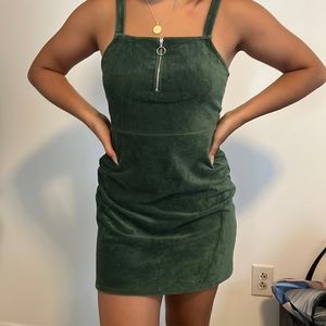 cute corduroy dress that looks good over any top